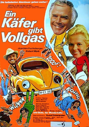 Ein K&auml;fer gibt Vollgas - German Movie Poster (thumbnail)