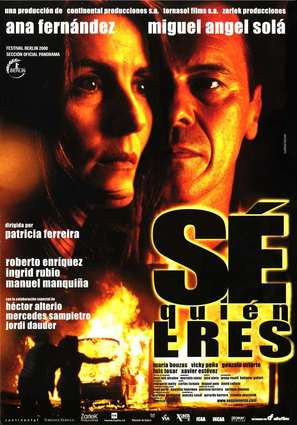 S&eacute; qui&eacute;n eres - Spanish Movie Poster (thumbnail)