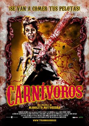 Carn&iacute;voros - Spanish Movie Poster (thumbnail)