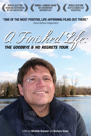 A Finished Life: The Goodbye &amp; No Regrets Tour - DVD movie cover (thumbnail)