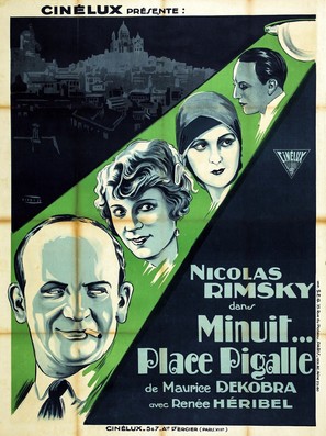 Minuit... place Pigalle - French Movie Poster (thumbnail)