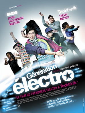 G&eacute;n&eacute;ration Electro - French Movie Poster (thumbnail)