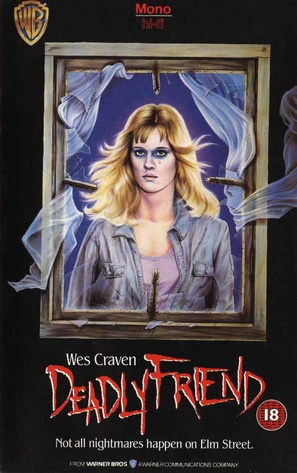 Deadly Friend - British VHS movie cover (thumbnail)
