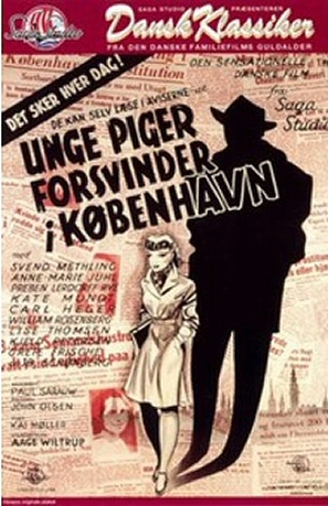 Unge piger forsvinder i K&oslash;benhavn - Danish DVD movie cover (thumbnail)