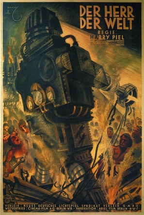 Der Herr der Welt - German Movie Poster (thumbnail)