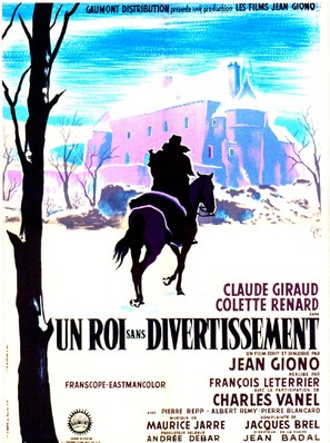 Un roi sans divertissement - French Movie Poster (thumbnail)