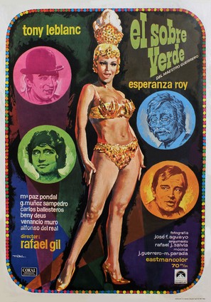 El sobre verde - Spanish Movie Poster (thumbnail)