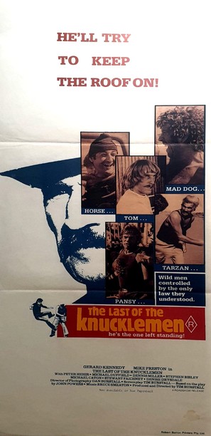 The Last of the Knucklemen - Australian Movie Poster (thumbnail)
