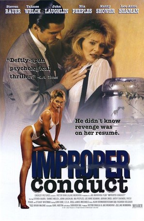 Improper Conduct - VHS movie cover (thumbnail)