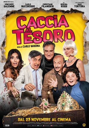 Caccia al tesoro - Italian Movie Poster (thumbnail)