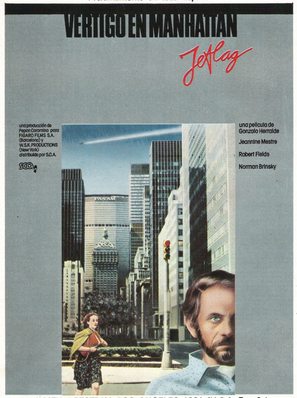 V&eacute;rtigo en Manhattan - Spanish Movie Poster (thumbnail)