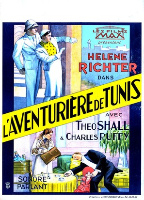 Die Abenteurerin von Tunis - Belgian Movie Poster (thumbnail)