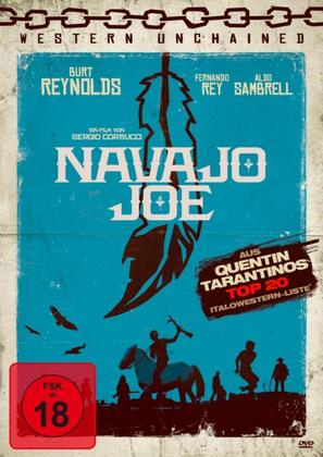 Navajo Joe - German DVD movie cover (thumbnail)