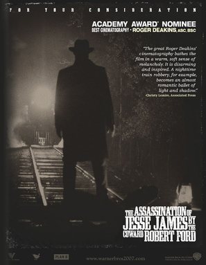 The Assassination of Jesse James by the Coward Robert Ford - For your consideration movie poster (thumbnail)