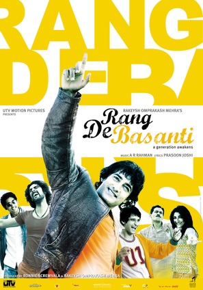 Rang De Basanti - Indian Movie Poster (thumbnail)