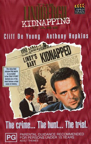 The Lindbergh Kidnapping Case - Australian VHS movie cover (thumbnail)