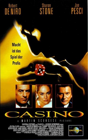 Casino - German VHS movie cover (thumbnail)