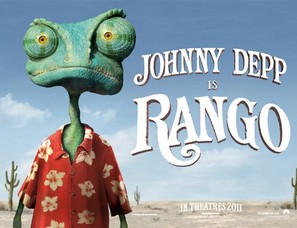 Rango - British Movie Poster (thumbnail)