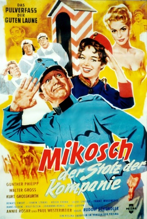 Mikosch, der Stolz der Kompanie - German Movie Poster (thumbnail)