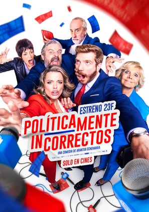 Pol&iacute;ticamente incorrectos - Spanish Movie Poster (thumbnail)