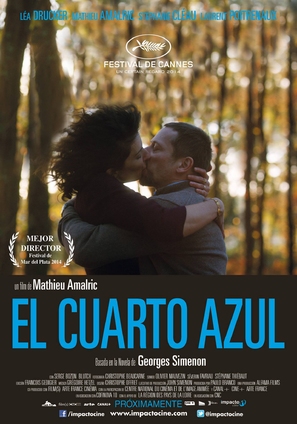 La chambre bleue - Argentinian Movie Poster (thumbnail)