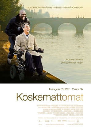 Intouchables - Finnish Movie Poster (thumbnail)