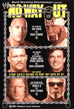 WWE No Way Out - Australian DVD movie cover (thumbnail)