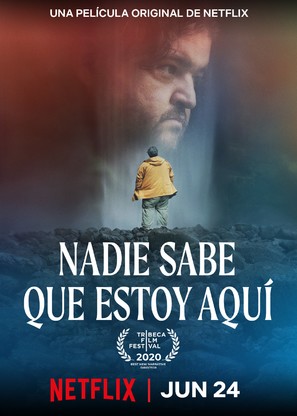 Nadie Sabe Que Estoy Aqu&iacute; - Chilean Movie Poster (thumbnail)