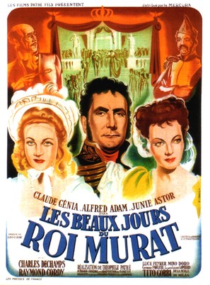 Les beaux jours du roi Murat - French Movie Poster (thumbnail)