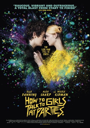 How to Talk to Girls at Parties - British Movie Poster (thumbnail)