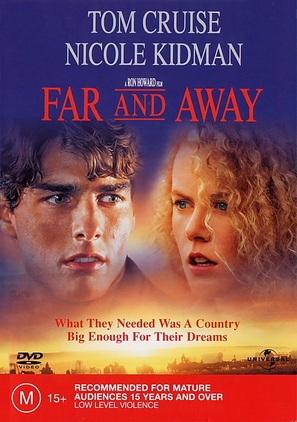 Far and Away - Australian DVD movie cover (thumbnail)