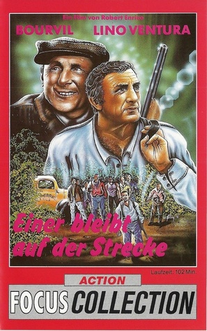 Les grandes gueules - German VHS movie cover (thumbnail)