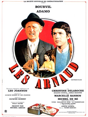 Les Arnaud - French Movie Poster (thumbnail)