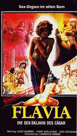 Flavia - German VHS movie cover (thumbnail)