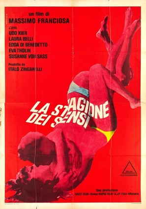 La stagione dei sensi - Italian Movie Poster (thumbnail)