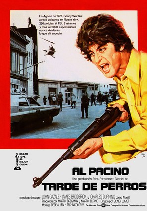 Dog Day Afternoon - Spanish Movie Poster (thumbnail)