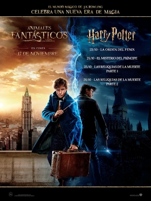 Fantastic Beasts and Where to Find Them - Argentinian Movie Poster (thumbnail)