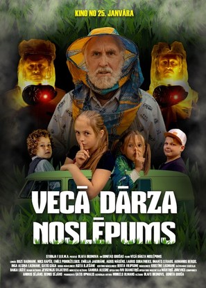 Mystery of the Old Garden - Latvian Movie Poster (thumbnail)