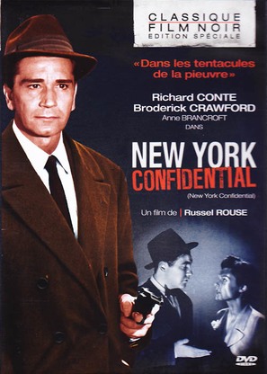 New York Confidential - French DVD movie cover (thumbnail)