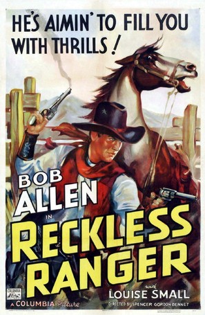Reckless Ranger - Movie Poster (thumbnail)