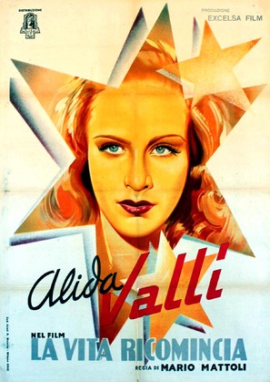La vita ricomincia - Italian Movie Poster (thumbnail)