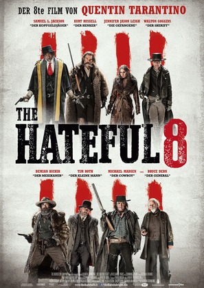 The Hateful Eight - German Movie Poster (thumbnail)