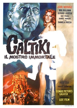 Caltiki - il mostro immortale - Italian Movie Poster (thumbnail)