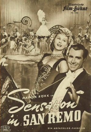 Sensation in San Remo - German poster (thumbnail)