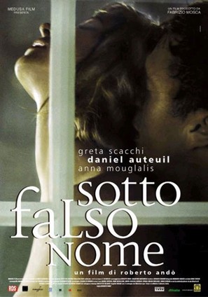 Sotto falso nome - Italian Movie Poster (thumbnail)