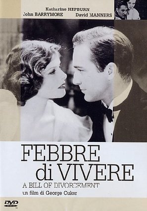 Febbre di vivere - Italian DVD movie cover (thumbnail)