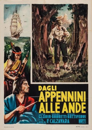 Dagli Appennini alle Ande - Italian Movie Poster (thumbnail)