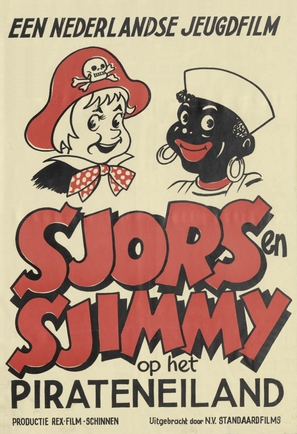 Sjors en Sjimmie op het Pirateneiland - Dutch Movie Poster (thumbnail)