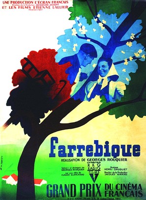 Farrebique ou Les quatre saisons - French Movie Poster (thumbnail)