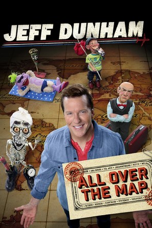 Jeff Dunham: All Over the Map - DVD movie cover (thumbnail)